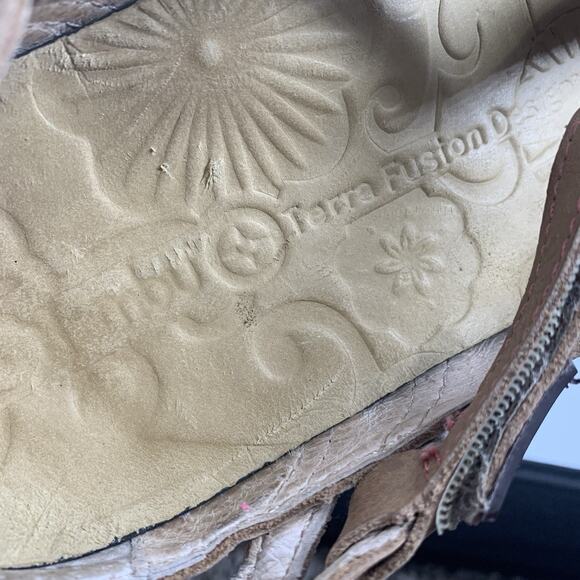 $120 Jambu Dune Strappy Leather Sandals 8.5 All Terra Sport Walking Shoes Tan - Picture 8 of 9